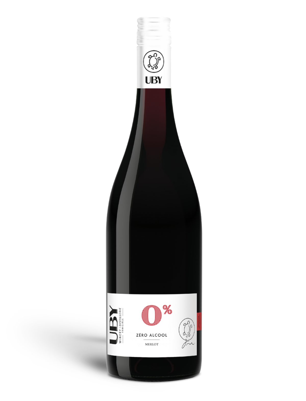 Ceci est un photo de bouteille de vin sans alcool